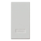 COPRITASTO 1 MODULO DIFFUSORE SILVER SERIE PLANA - VIMAR 14026.SL product photo