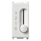 COMMUTATORE A SLITTA 1P 4 POSIZIONI BIANCO SERIE PLANA - VIMAR 14095 product photo
