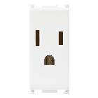 PLANA-PRESA 2P+T 15A 127V STD USA+SASO BIAN - VIMAR 14245 - VIMAR 14245 - VIMAR 14245 product photo