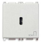 ALIMENTATORE USB C PD 30W BIANCO - VIMAR 14298 - VIMAR 14298 product photo