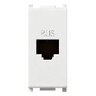 PLANA-PRESA RJ11 SPEC X BUS BIANCO - VIMAR 14329 - VIMAR 14329 product photo