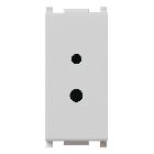 PLANA-PRESA POLAR.2P 6A 24V SILVER - VIMAR 14331.SL product photo