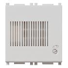 PLANA-SUONERIA ELETTR.12V SILVER - VIMAR 14380.SL - VIMAR 14380.SL product photo