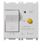 PLANA-INT. MTDIFF.1P+N C16 10MA 1,5KA SILVER - VIMAR 14411.16.SL - VIMAR 14411.16.SL product photo