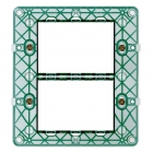 PLANA-SUPPORTO C/VITI 6M (3+3) - VIMAR 14619 - VIMAR 14619 product photo