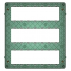 PLANA-SUPPORTO C/VITI 21M (7+7+7) - VIMAR 14621 - VIMAR 14621 product photo