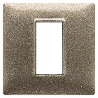 PLANA-PLACCA 1M METALLO BRONZO METALLIZZATO - VIMAR 14641.70 - VIMAR 14641.70 product photo