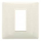 PLANA-PLACCA 1M TECNOPOLIIM.BEIGE - VIMAR 14641.03 - VIMAR 14641.03 product photo