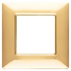 PLANA-PLACCA 2M TECNOPOLIM.ORO LUCIDO - VIMAR 14642.24 - VIMAR 14642.24 product photo