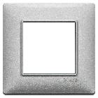 PLANA-PLACCA 2M METALLO ARGENTO METALLIZZATO - VIMAR 14642.71 - VIMAR 14642.71 product photo