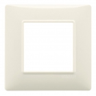 PLACCA 2 MODULI BEIGE - VIMAR 14642.03 product photo