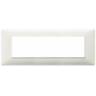PLACCA 7 MODULI SERIE PLANA COLORE AVORIO - VIMAR 14657.02 product photo