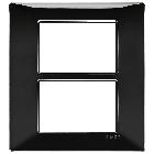 PLANA-PLACCA 6M (3+3) TECNOPOL.NERO - VIMAR 14659.05 - VIMAR 14659.05 product photo