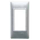 PLANA-PLACCA 1M X PANNELLO TECNOPOL.ARGENTO OPACO - VIMAR 14666.20 - VIMAR 14666.20 product photo