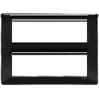 PLANA-PLACCA 14M (7+7) TECNOPOL.NERO - VIMAR 14690.05 product photo