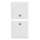 TASTI DUE MEZZI 1 MODULO NEUTRO BIANCO - VIMAR 14751 product photo