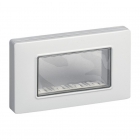 CALOTTA IP55 4M +VITI GRIGIO RAL 7035 - VIMAR 14944 product photo