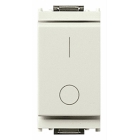 INTERRUTTORE 2P 16AX SERIE IDEA BIANCO - VIMAR 16016.B product photo
