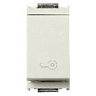 IDEA-PULSANTE 1P 10A NO SIMB.CHIAVE BIANCO - VIMAR 16080.P.B - VIMAR 16080.P.B product photo