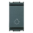 SERIE IDEA PULSANTE SIMBOLO LUCE COMANDO SERRANDE SUPPORTO INTERRUZIONE - VIMAR 16081 product photo