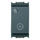 IDEA-PULS.1P NC 10A LUMINOSO GRIGIO - VIMAR 16092 - VIMAR 16092 product photo