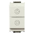 DUE PULSANTI 1P NO 10A BIANCO - VIMAR 16121.B product photo