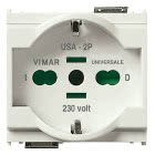 Presa 2P+T Vimar Idea 16A Universale Grigio 16210.B - VIMAR 16210.B product photo