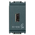 IDEA UNITA'ALIMENTAZIONE USB 5V1,5A 1M GRIGIO - VIMAR 16292 - VIMAR 16292 - VIMAR 16292 product photo