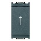 PORTAFUSIBILE 1P 16A 250V GRIGIO - VIMAR 16460 product photo