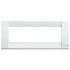 IDEA-PLACCA 6P.METAL BIANCO - VIMAR 16736.01 - VIMAR 16736.01 product photo