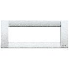 PLACCA CLASSICA 6M ARGENTO METALL. - VIMAR 16736.21 product photo