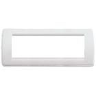 Placca Rondo' 6 Moduli Vimar Idea Bianco Idea - VIMAR 16766.04 product photo