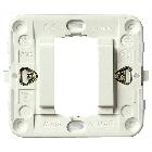 IDEA-SUPPORTO LISCIO RID.1M C/GRIFFE BIANCO - VIMAR 17080.B - VIMAR 17080.B product photo