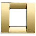 IDEA CLASS-PLACCA 1/2M RID.METAL ORO LUCIDO - VIMAR 17092.32 - VIMAR 17092.32 product photo