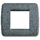 IDEA RONDO'-PLACCA 1/2M RID.METAL ARDESIA - VIMAR 17093.46 - VIMAR 17093.46 product photo