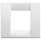 IDEA CLASS-PLACCA 1/2M RID.TECNOPOL.BIANCO BRILL - VIMAR 17097.01 - VIMAR 17097.01 product photo