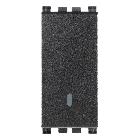INTERRUTTORE 1P 10AX GRIGIO - VIMAR 19000 - VIMAR 19000 product photo