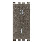 ARKE' INTERRUTTORE 2P 16AX METAL - VIMAR 19015.M - VIMAR 19015.M - VIMAR 19015.M product photo