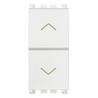 PULSANTI DUE INTERBLOCCATI NO+NO 10A BIANCO - VIMAR 19062.B product photo