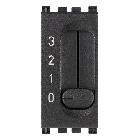 COMMUTATORE A SLITTA 1P 6(2)A GRIGIO - VIMAR 19095 - VIMAR 19095 product photo