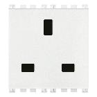 ARKE'-PRESA 2P+T 13A INGLESE BIANCO - VIMAR 19219.B - VIMAR 19219.B product photo