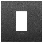 ARKE'-PLACCA CLASSIC 1M TECNOPOLIM.NERO - VIMAR 19641.71 - VIMAR 19641.71 - VIMAR 19641.71 product photo