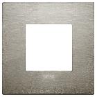 ARKE'-PLACCA CLASSIC 2M METAL.ACCIAIO SPAZZOLATO - VIMAR 19642.08 - VIMAR 19642.08 product photo