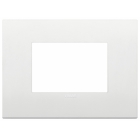 PLACCA CLASSIC 3 MODULI BIANCO - VIMAR 19653.74 product photo