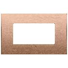 PLACCA CLASSIC 4M RAME SPAZZOLATO - VIMAR 19654.11 - VIMAR 19654.11 product photo