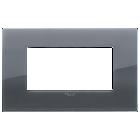 PLACCA CLASSIC 4M REFLEX GRIGIO FUMÈ - VIMAR 19654.61 - VIMAR 19654.61 product photo