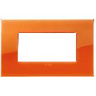 ARKE'-PLACCA CLASSIC 4M TECNOPOL.REFLEX ORANGE - VIMAR 19654.63 - VIMAR 19654.63 - VIMAR 19654.63 product photo