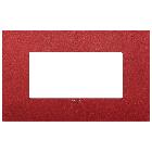 ARKE' PLACCA CLASSIC 4M ROSSO MATT - VIMAR 19654.75 - VIMAR 19654.75 - VIMAR 19654.75 product photo