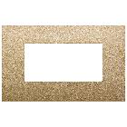 ARKE'-PLACCA CLASSIC 4M TECNOPOL.ORO MATT - VIMAR 19654.78 - VIMAR 19654.78 - VIMAR 19654.78 product photo