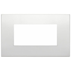 PLACCA ARKE' CLASSIC 4 MODULI METALALLO PERLA MATT - VIMAR 19654.05 product photo